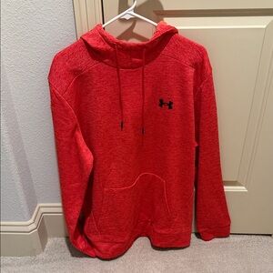 Under Armour Men's Vivid Red Hoodie large NWOT
